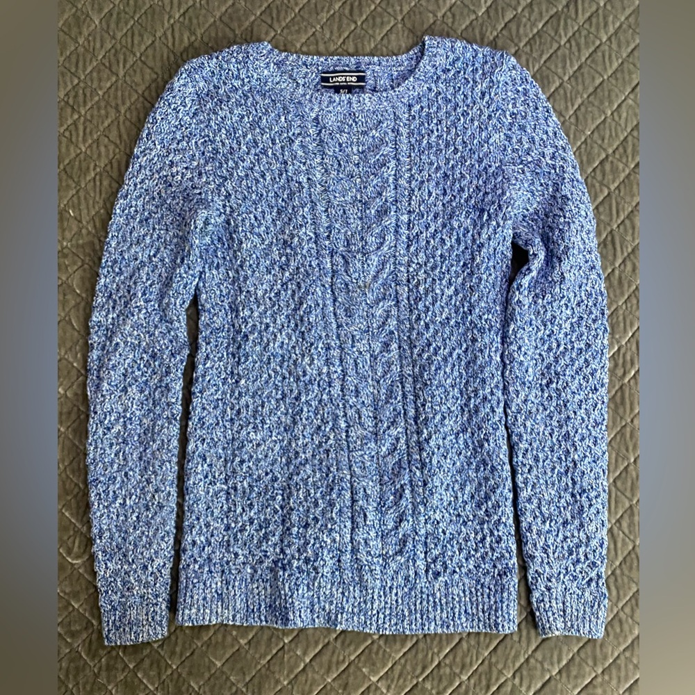 Lands’ End Drifter Sweater - Small Tall 6-8